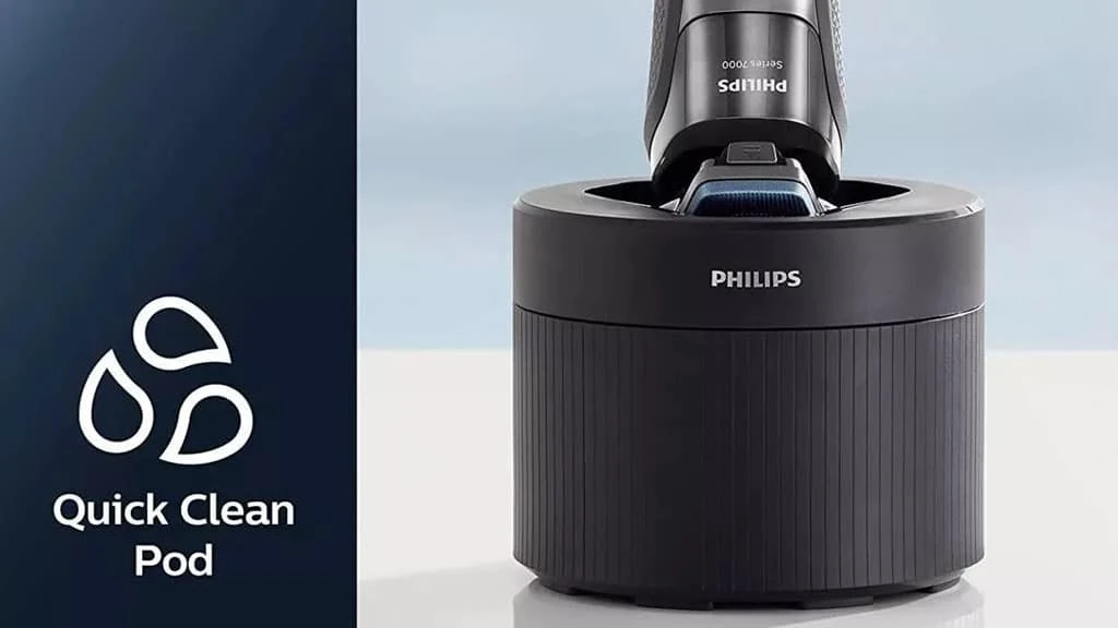 Quick Clean Pod - La Solución Perfecta para Mantener Tu Afeitadora Eléctrica en Óptimas Condiciones 1 Quick Clean Pod de Philips