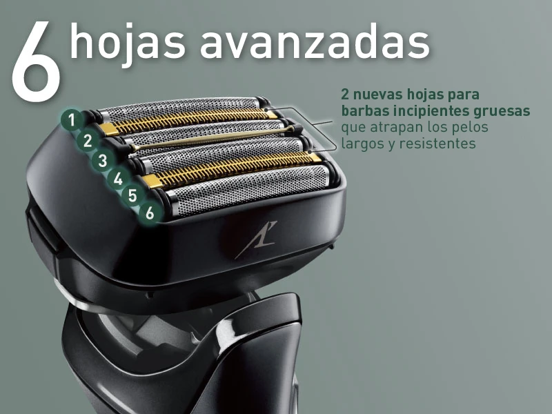 Panasonic ES-LS9A-K803 7 Cuchillas