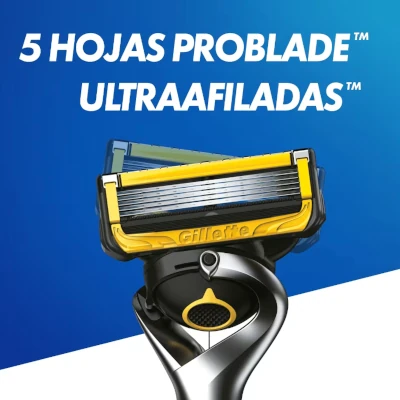 Gillette ProShield 4 Ilustración flexibilidad Gillette ProShield