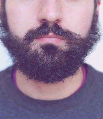 Barba espartana desordenado
